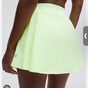 lululemon athletica Women's Neon Green Skirt